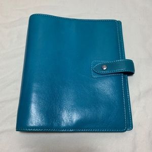 Filofax A5 Malden Leather Planner w/ Extras